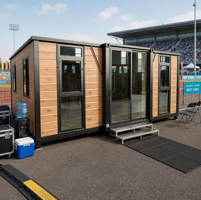HYDH Launches Sports Event Container House Solutions for Tournament Temporary Athlete Villages