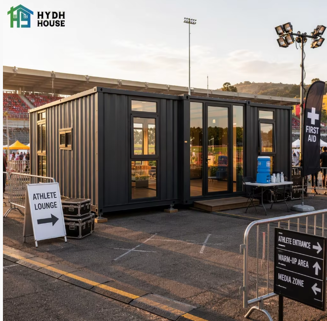 HYDH Launches Sports Event Container House Solutions for Tournament Temporary Athlete Villages
