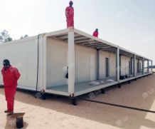 Container house project case from Niger