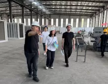 Australian customers conducted an on-site inspection! The production strength of our expandable container houses has been highly recognized.