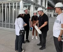Australian customers conducted an on-site inspection! The production strength of our expandable container houses has been highly recognized.
