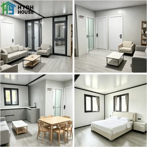 Custom Expandable Container House, Fold Out Modular Prefab Cabin